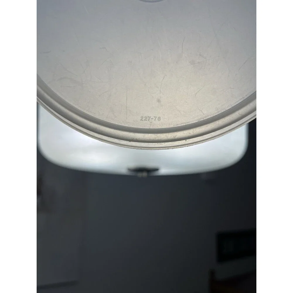 Tupperware Vintage OEM Replacement Lid Seal 227-80 Tab C Clear Round USA Made